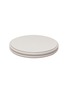 Main View - Click To Enlarge - GIOBAGNARA - Scala Leather Cover Lazy Susan Tray – Light Grey