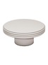 Main View - Click To Enlarge - GIOBAGNARA - Scala Small Leather Cover Round Coffee Table – Light Grey