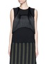 Main View - Click To Enlarge - MO&CO. EDITION 10 - Fringe tank top