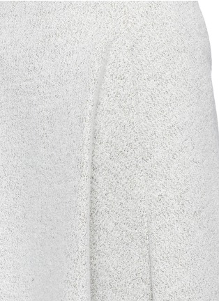 Detail View - Click To Enlarge - MO&CO. EDITION 10 - Wool blend bonded scuba jersey skirt