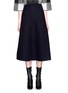 Main View - Click To Enlarge - MO&CO. EDITION 10 - Wool midi skirt