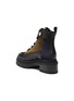 - PIERRE HARDY - Leather and Suede Penny Lace Up Combat Boots
