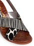 Detail View - Click To Enlarge - SAM EDELMAN - 'Ivy' animal print Brahma hair sandals