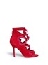 Main View - Click To Enlarge - ISA TAPIA - 'Corazon' heart cutout sandal boots