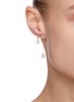 Figure View - Click To Enlarge - POPPY FINCH - Crescent Hi-Lo Pearl 14k Gold Earrings