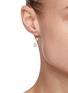 Figure View - Click To Enlarge - POPPY FINCH - Double Pearl Threader 14k Gold Earrings