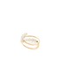 Detail View - Click To Enlarge - POPPY FINCH - Double Baby Pearl 14k Gold Spiral Ring