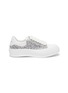 Main View - Click To Enlarge - ALEXANDER MCQUEEN - Deck Plimsoll' Low Top Leather Sneakers