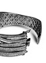 Detail View - Click To Enlarge - CZ BY KENNETH JAY LANE - Cubic zirconia pavé criscross cuff