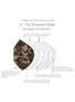 Detail View - Click To Enlarge - PRIVATE STOCK LABS - Protective KN95 Face Mask Pack of 5 — Camo Jungle
