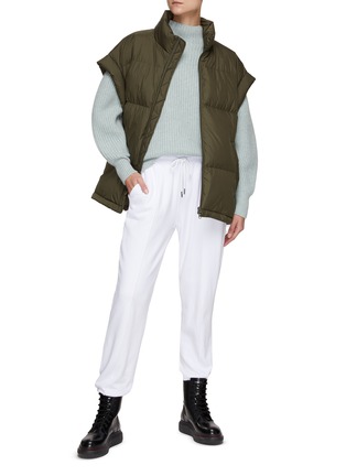Figure View - Click To Enlarge - THE FRANKIE SHOP - ASPEN' PUFFER BELTED VEST