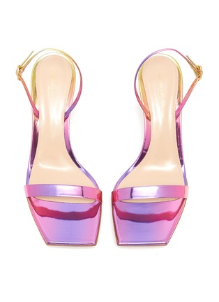 Detail View - Click To Enlarge - GIANVITO ROSSI - Ribbon' Patent Leather Sandals
