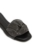 Detail View - Click To Enlarge - RODO - Strass On Fabric Flat Knotted Slide