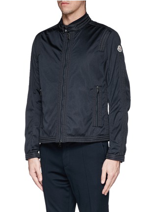 Front View - Click To Enlarge - MONCLER - 'Leman' mesh jacket