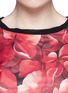 Detail View - Click To Enlarge - MONCLER - Flower print nylon top
