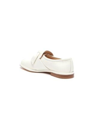  - GABRIELA HEARST - Jimmy' Bow Appliqued Grained Leather Loafers