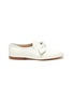 Main View - Click To Enlarge - GABRIELA HEARST - Jimmy' Bow Appliqued Grained Leather Loafers