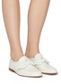 Figure View - Click To Enlarge - GABRIELA HEARST - Jimmy' Bow Appliqued Grained Leather Loafers