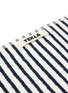 Detail View - Click To Enlarge - TEKLA - Striped Organic Cotton Terry Hand Towel – Sailor Stripes