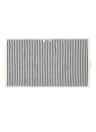 Main View - Click To Enlarge - TEKLA - Striped Organic Cotton Terry Hand Towel – Sailor Stripes