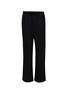 Main View - Click To Enlarge - TEKLA - Small Organic Cotton Flannel Pyjama Pants – Black