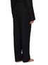 TEKLA - Large Organic Cotton Flannel Pyjama Pants – Black