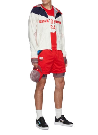 Figure View - Click To Enlarge - NIKELAB - Nike x Undercover Mesh Shorts