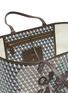 Detail View - Click To Enlarge - ANYA HINDMARCH - I Am A Plastic Bag' Logo Camouflage Recycle Canvas Tote