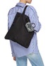 ANYA HINDMARCH - Recycled Nylon Shopper Tote Bag With 'I Am A Plastic Bag' Shopper Charm