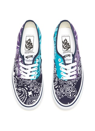 Detail View - Click To Enlarge - VANS - OG Authentic LX' Bandana Print Low Top Lace Up Sneaker
