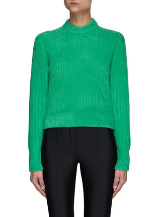 Main View - Click To Enlarge - T BY ALEXANDER WANG - Cotton Blend Crewneck Sweater