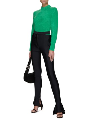 Figure View - Click To Enlarge - T BY ALEXANDER WANG - Cotton Blend Crewneck Sweater