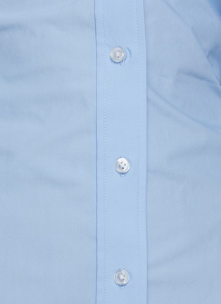  - T BY ALEXANDER WANG - Deconstructed Spread Collar Cotton Shirt