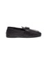 PRADA - Collapsible Heel Square Toe Leather Loafers