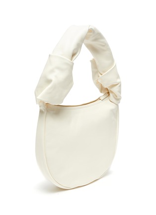 Detail View - Click To Enlarge - JIL SANDER - Twist Leather Shoulder Bag