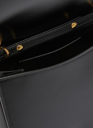 Detail View - Click To Enlarge - JIL SANDER - Prysm Small Chain Leather Shoulder Bag