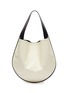 Main View - Click To Enlarge - JIL SANDER - Lune' Leather Hobo Bag