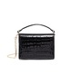 Main View - Click To Enlarge - MARIA OLIVER - Valencia' Shiny Alligator Leather Crossbody Bag