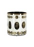 Main View - Click To Enlarge - FORNASETTI - CAMMEI PAPER BASKET — GOLD/MARBLE IVORY