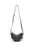 Main View - Click To Enlarge - ALTUZARRA - Play' Suede Panel Calf Leather Crossbody Bag