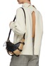 Figure View - Click To Enlarge - ALTUZARRA - Play' Suede Panel Calf Leather Crossbody Bag