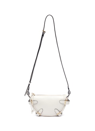Main View - Click To Enlarge - ALTUZARRA - Play' Mini Suede Panel Calf Leather Crossbody Bag
