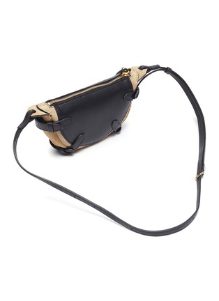 Detail View - Click To Enlarge - ALTUZARRA - Play' Mini Suede Panel Calf Leather Crossbody Bag