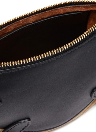 Detail View - Click To Enlarge - ALTUZARRA - Play' Mini Suede Panel Calf Leather Crossbody Bag