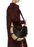 ALTUZARRA - Play' Large Suede Panel Calf Leather Shoulder Bag