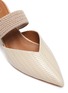 Detail View - Click To Enlarge - MALONE SOULIERS - Maisie' Embossed Leather Mules