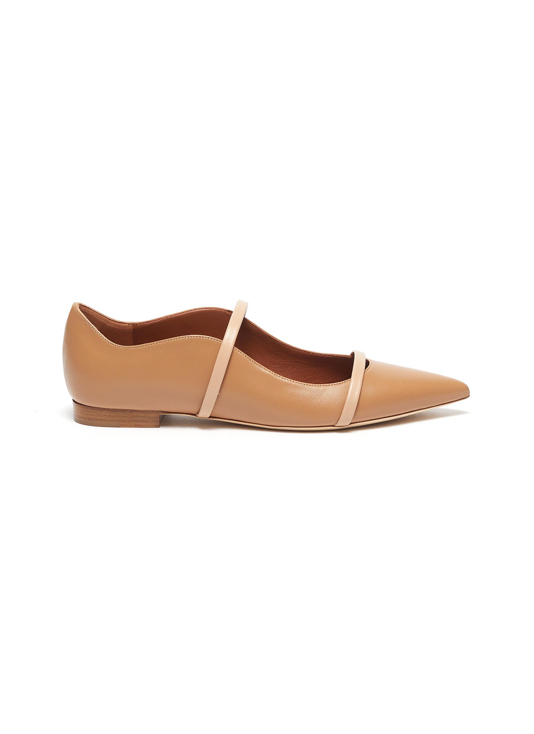Malone Souliers Maureen' Leather Slippers In Brown