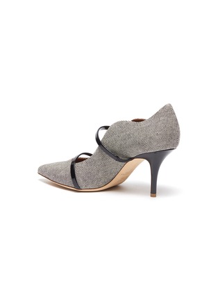  - MALONE SOULIERS - Maureen' Tweed Leather Pumps