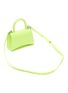 BALENCIAGA - Hourglass' Semi Shiny Embossed Box Calfskin Leather Top Handle Bag