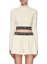 T BY ALEXANDER WANG - Corduroy Mock Neck Cropped Top